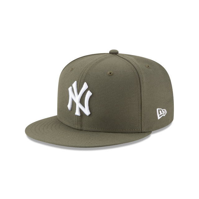 New Era 59FIFTY New York Yankees Basic Fitted Cap – Olive