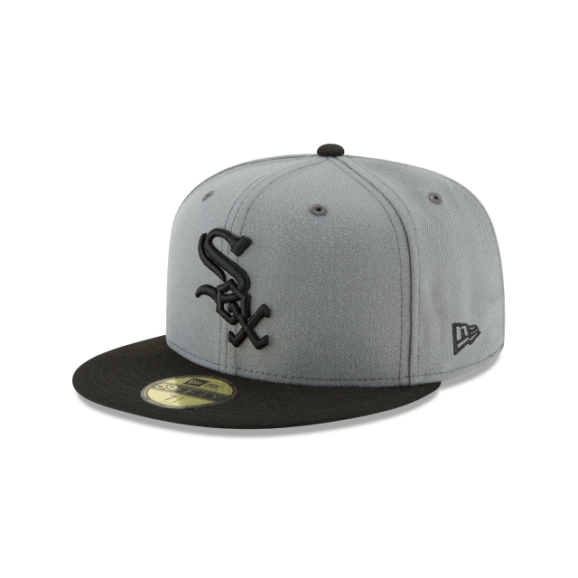 New Era 59FIFTY Chicago White Sox Basic Fitted Cap – Grey/Black