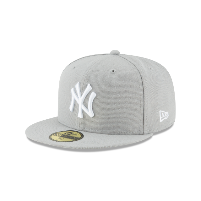 New Era 59FIFTY New York Yankees Basic Fitted Cap – Grey