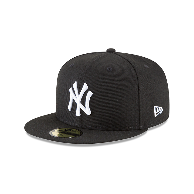 New Era 59FIFTY New York Yankees Basic Fitted Cap – Black/White